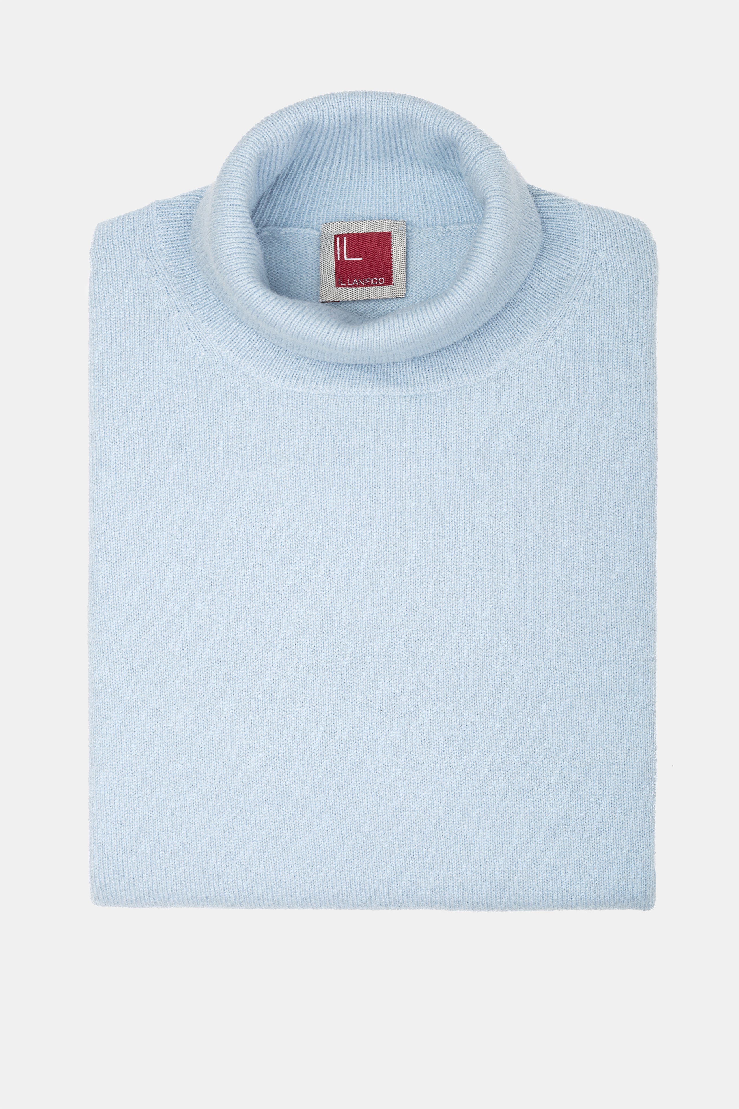 Wool turtleneck - Light blue