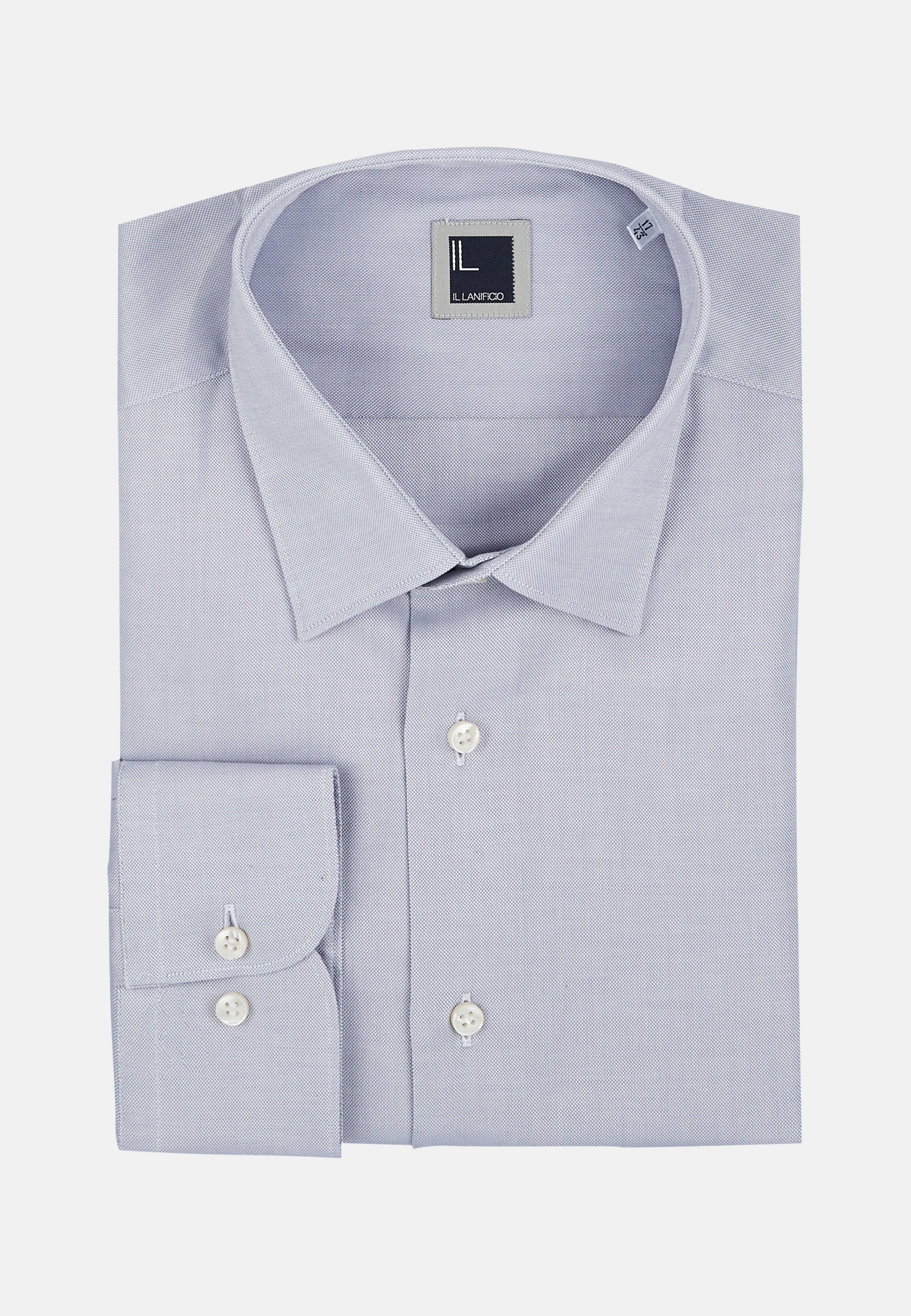 Oxford cotton shirt regular fit - PEARL