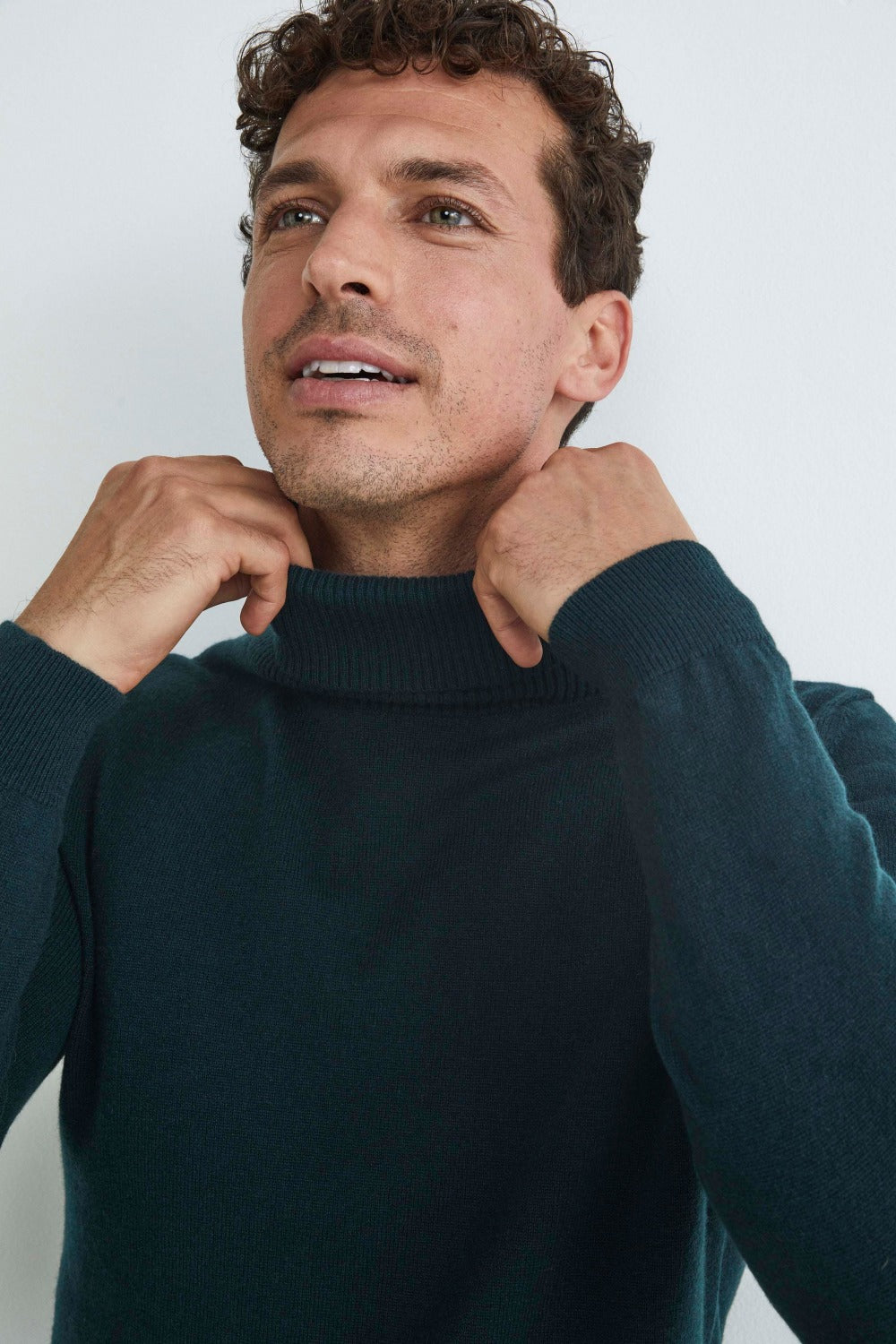 Cashmere turtleneck - Green