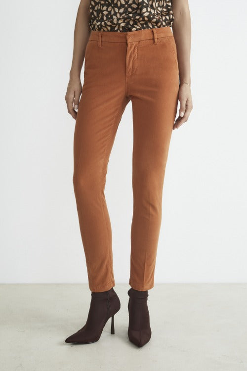 Five-pocket trousers - Orange