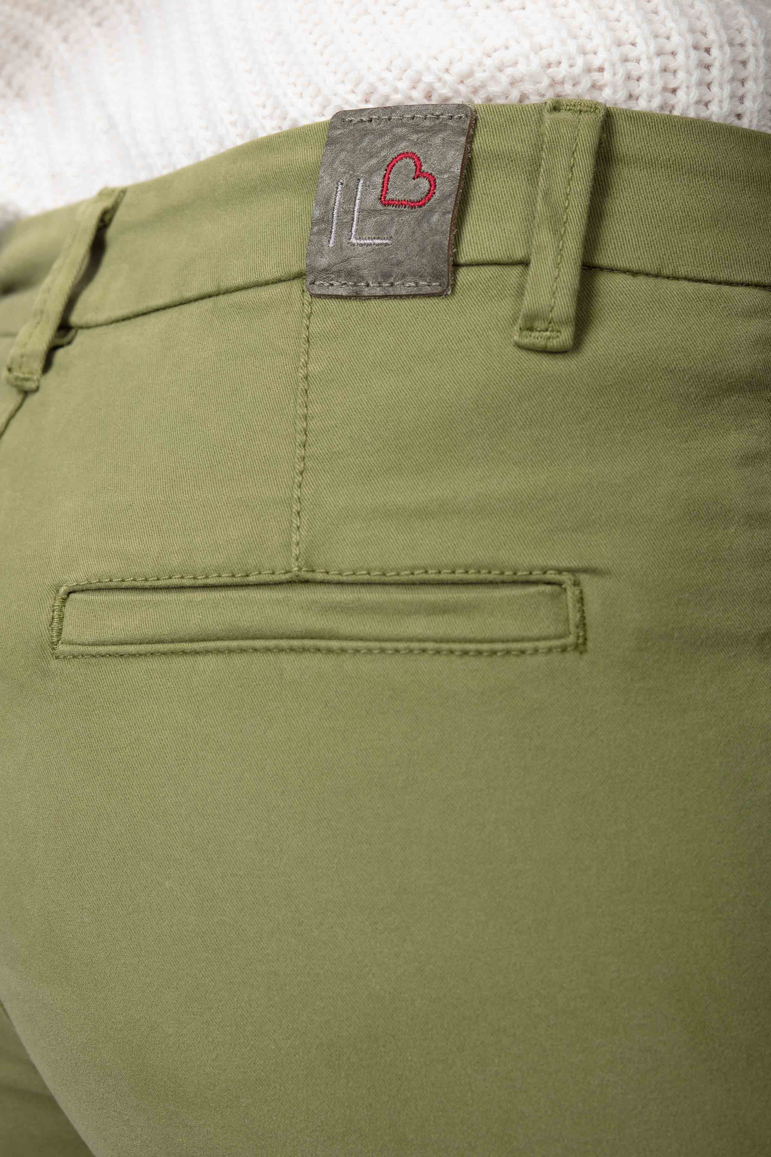 Five-pocket trousers - GREEN