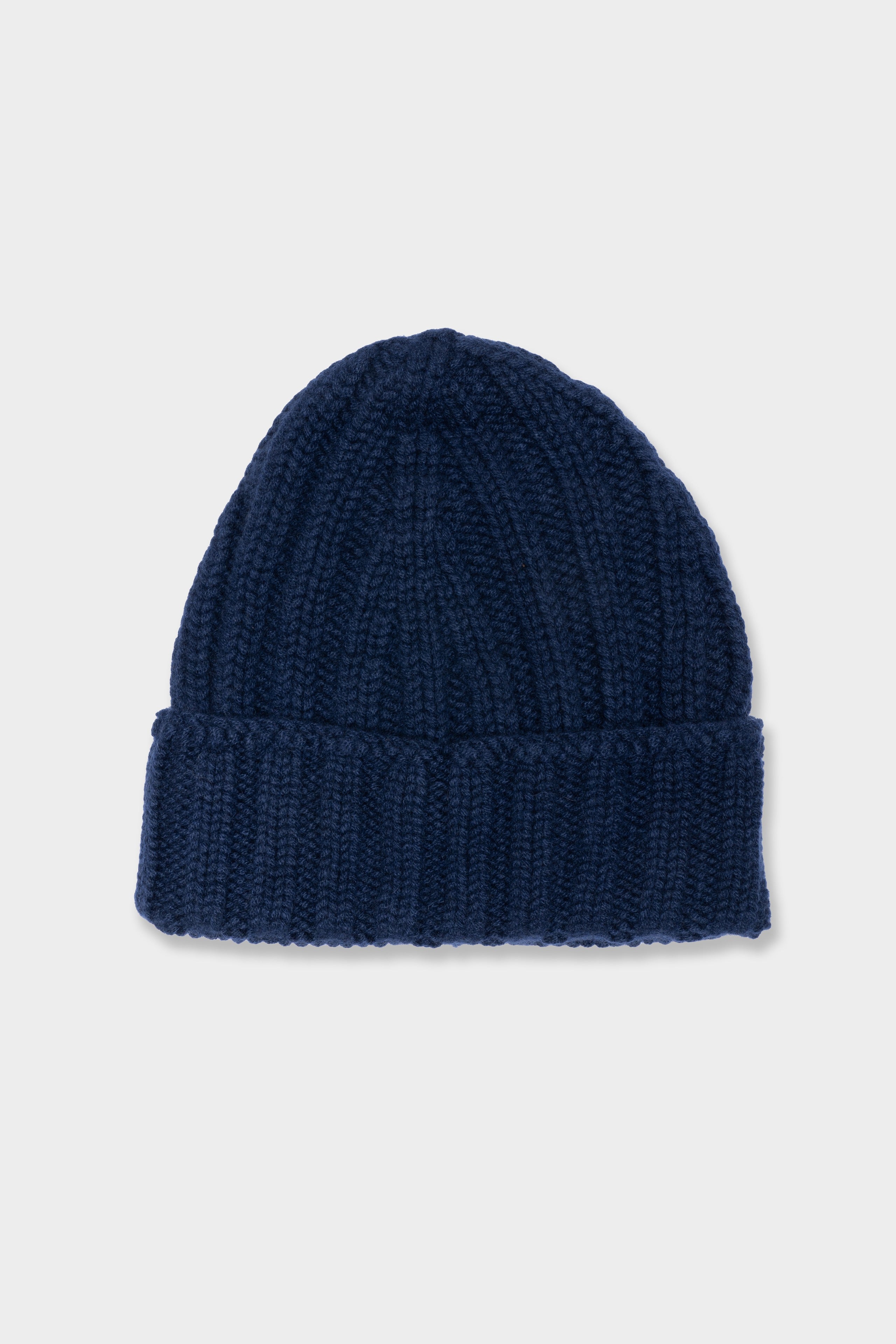 Cashmere beanie - Midnight blue