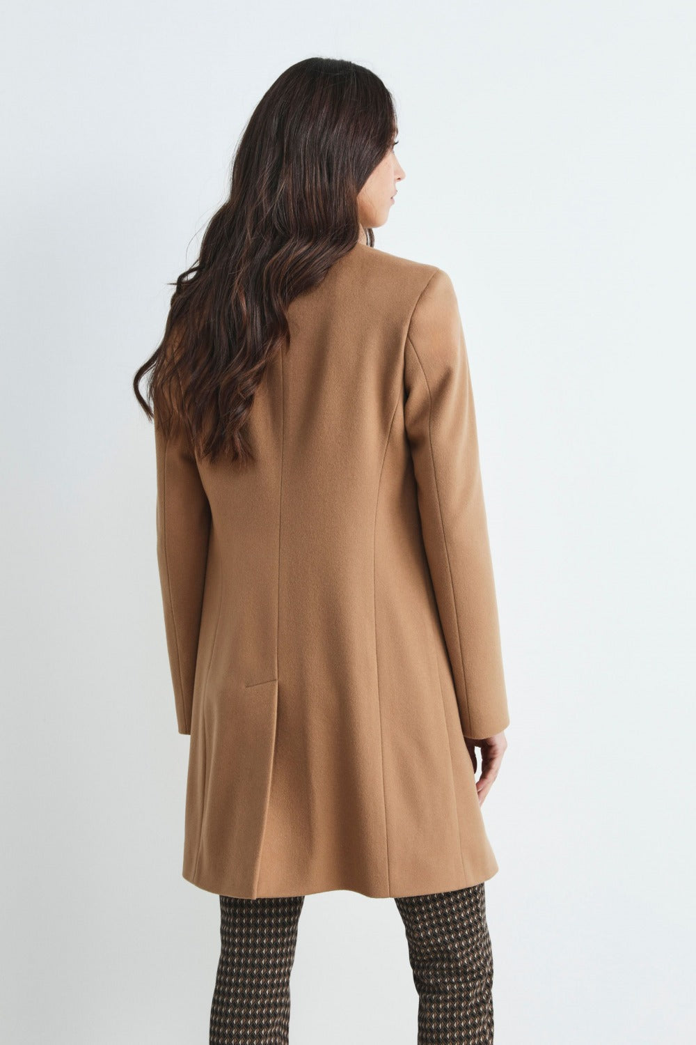 Women's wool coat - CAMEL