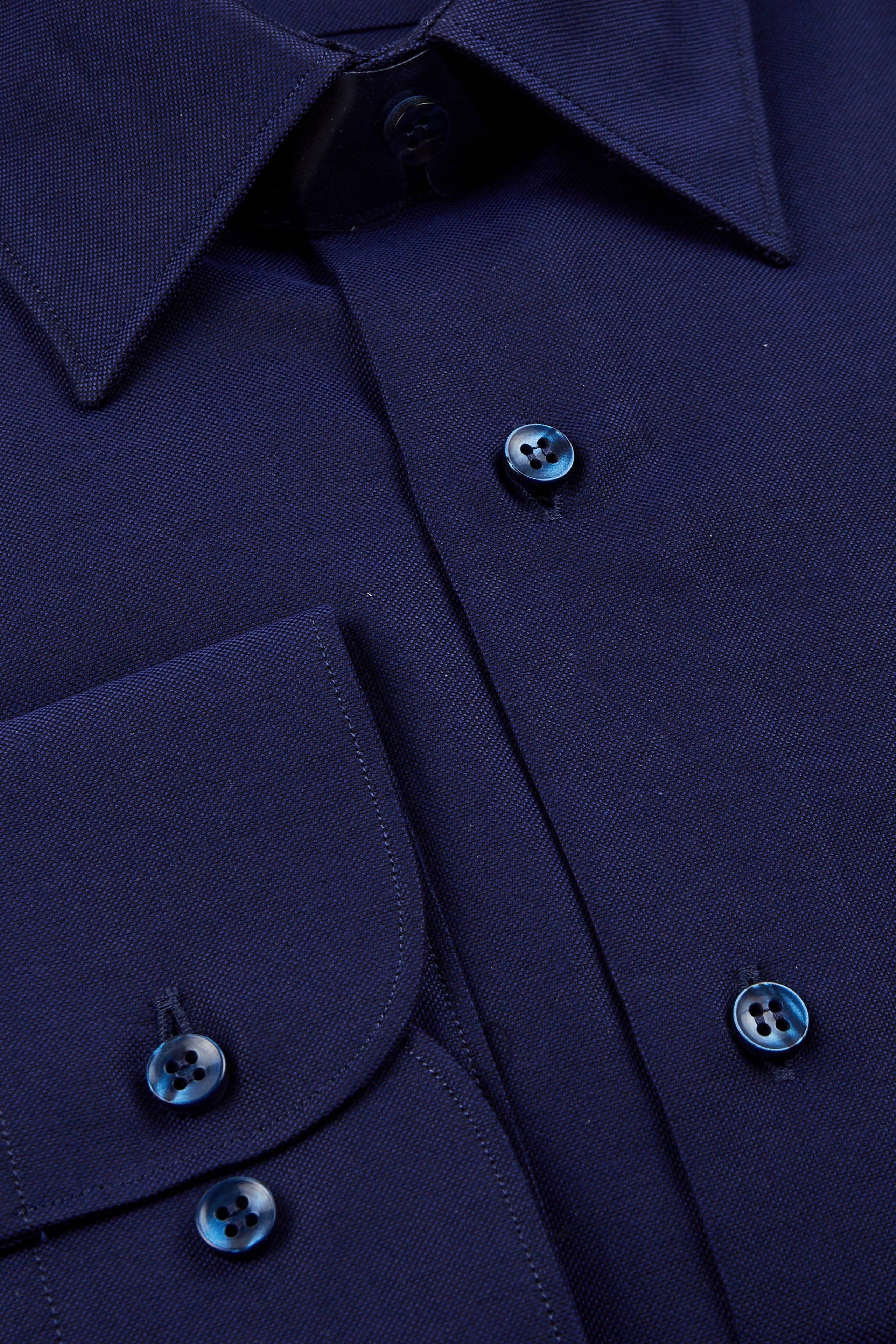 Oxford cotton shirt regular fit - BLUE