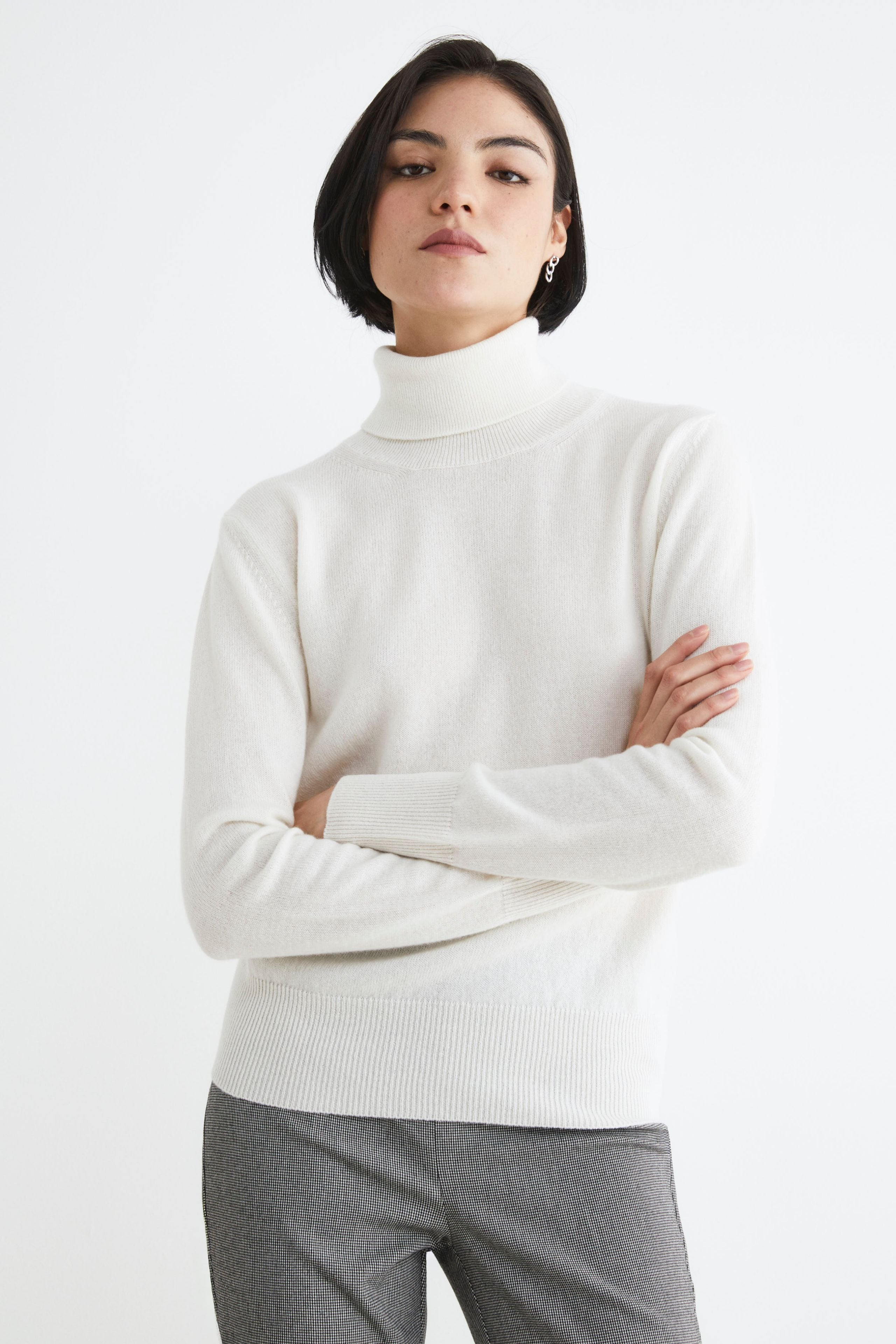 Dolcevita in cashmere - LATTE - Shop Online - Il Lanificio